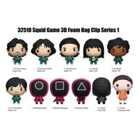 Squid Game 3D PVC Bag Clips Series 1 Display (24)