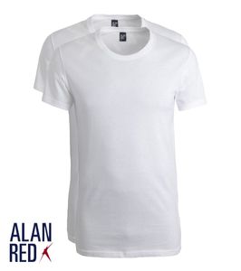 Alan Red James t-shirts 2-pack - wit
