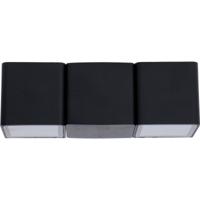 LED Buitenlamp 6W - Warm Wit 2700K - Rond Mat Zwart Aluminium