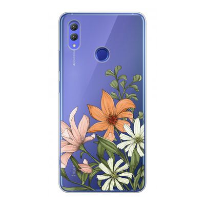 Floral bouquet: Honor Note 10 Transparant Hoesje