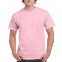 T-shirts lichtroze voor heren - zware 200gr kwaliteit - Basic shirts - Katoen - Korte mouwen