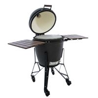 The Bastard BU101 buitenbarbecue & grill Kamado-barbecue/grill Vat Houtskool (brandstof) Zwart - thumbnail