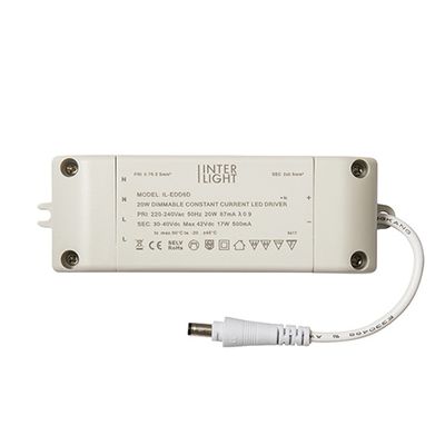 LED EasyFit Downlight driver dimbaar 20W 230V/500mA