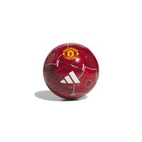 adidas Manchester United Mini Voetbal Maat 1 2025-2026 Rood Wit Zwart