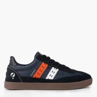 Heren Sneaker Platinum | Donkerblauw/Oranje/Wit