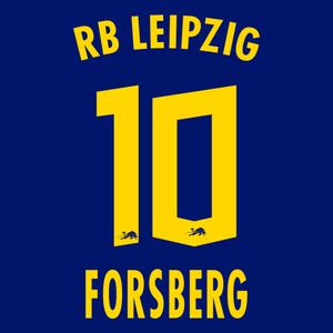 Forsberg 10 (Officiële RB Leipzig Bedrukking 2020-2021)