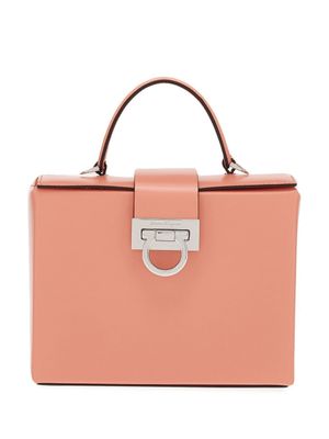 Ferragamo sac cabas Trifolio Box en cuir - Rose