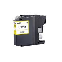 Originele inktcartridge Brother LC-22EY Geel