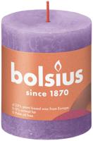 Bolsius Shine Collection Rustiek Stompkaars 80/68 Vibrant Violet ( Helder Violet - thumbnail