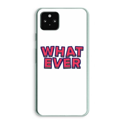 Whatever: Google Pixel 5a 5G Transparant Hoesje