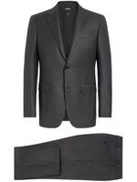 Zegna costume Trofeo™ boutonné en laine - Gris