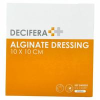 Decifera Alginate Dressing 10x10cm 5