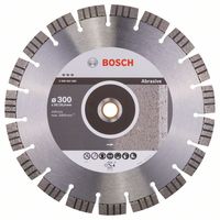 Bosch Accessoires Diamantdoorslijpschijf Best for Abrasive 300 x 20,00+25,40 x 2,8 x 15 mm 1st - 2608602685