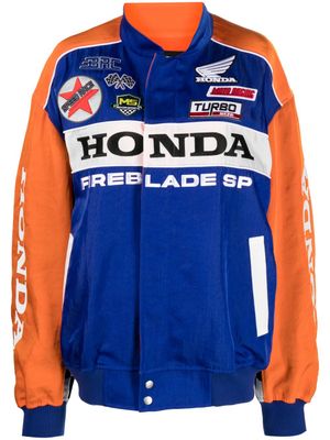 Junya Watanabe x Honda veste bomber à coupe oversize - Bleu