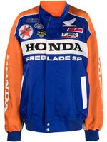 Junya Watanabe x Honda veste bomber à coupe oversize - Bleu