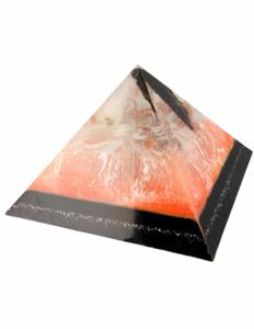 Orgonite Piramide Kyaniet/ Shungiet/ Seleniet (110 mm)