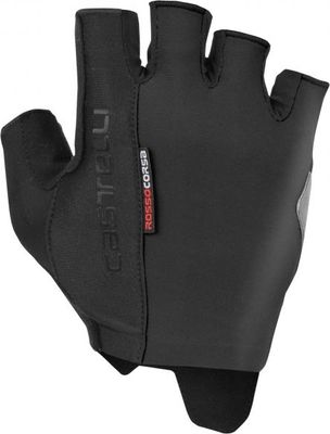 Castelli Rosso Corsa Espresso handschoen zwart heren S