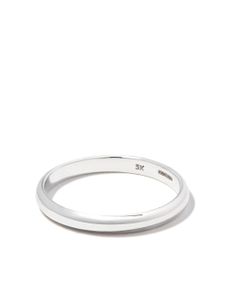 Spinelli Kilcollin bague Half Round en or blanc 18ct - Argent