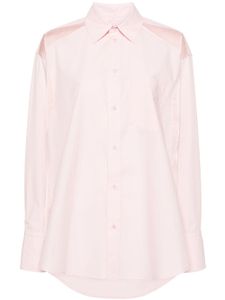 JW Anderson Blouse met contrastvlak - Roze