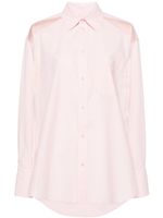 JW Anderson chemise à empiècement contrastant - Rose