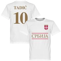 Servië Tadic 10 Team T-Shirt