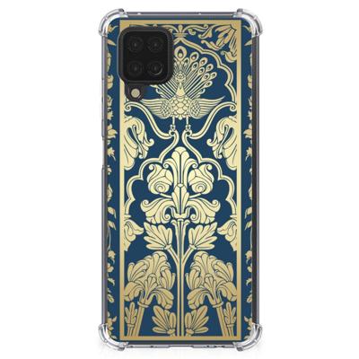 Samsung Galaxy A12 Case Beige Flowers Samsung Galaxy A12 Case Beige Flowers