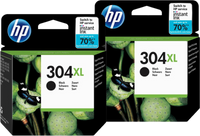 HP 304XL Cartridges Zwart Duo Pack - thumbnail