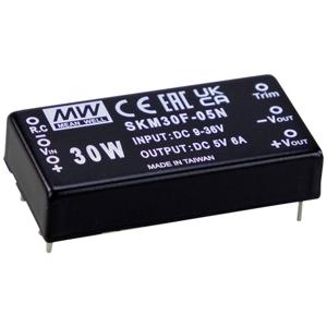 Mean Well SKM30G-15N DC/DC-converter, print 2 A 30 W Aantal uitgangen: 1 x Inhoud 1 stuk(s)