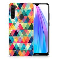 Xiaomi Redmi Note 8T TPU bumper Geruit - thumbnail