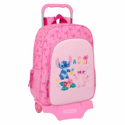 Schoolrugzak Lilo & Stitch Chill Roze 33 x 42 x 14 cm