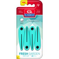 Dr. Marcus Easy Clip Fresh Garden luchtverfrisser met neutrafresh technologie - 4 clips voor 4 sterktes - thumbnail