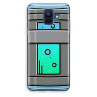 Chug Bottle: Samsung Galaxy A6 (2018) Transparant Hoesje