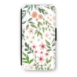 Botanical sweet flower heaven: iPhone 8 Plus Flip Hoesje