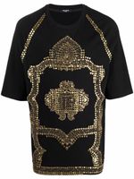 Balmain t-shirt à broderies - Noir