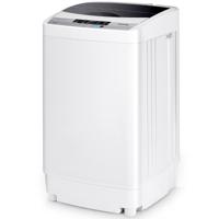 Volautomatische Wasmachine Multifunctioneel Miniwasmachine met Centrifugeren met een Capaciteit van 4,5 kg 250-310 W Wit