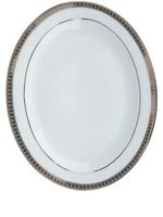 Christofle plat Malmaison Platine - Blanc