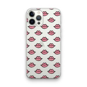 Lipjes: iPhone 12 Pro Max Transparant Hoesje
