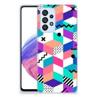 Samsung Galaxy A53 5G | TPU Hoesje | Blokken Kleurrijk