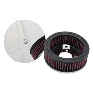 K&N universeel filter Harley, Keihin/S&S Carb. 1976-1987 152mm, 51mm Hoogte (RK-3201) RK3201