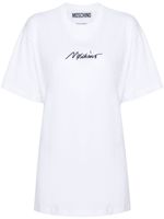 Moschino t-shirt en coton à logo brodé - Blanc - thumbnail