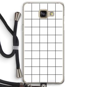Rooster: Samsung Galaxy A5 (2016) Transparant Hoesje met koord