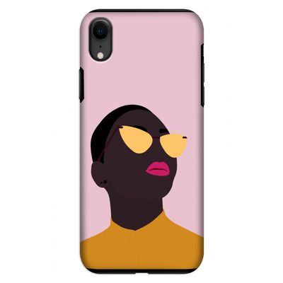 Yellow glasses: iPhone XR Tough Case