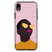 Yellow glasses: iPhone XR Tough Case