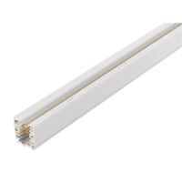 Euro 3 fase rails rail recht lengte = 200 cm wit