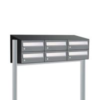 Allux Hive Set 3-Breed, 2-Hoog Met Dak Op Statief Antraciet - 40030065_3x2ds