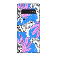 Tijger: Samsung Galaxy S10 4G Volledig Geprint Hoesje