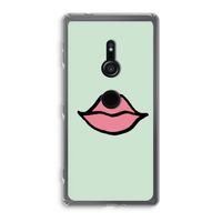Kusje: Sony Xperia XZ2 Transparant Hoesje