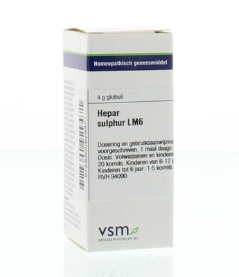VSM Hepar sulphur LM6 (4 gr)