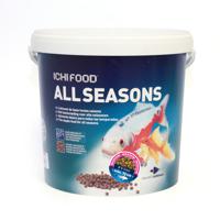 Ichi Food All Seasons Medium 4-5 mm Visvoer - Optimale Groei en Weerstand - 4 Kg