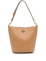 Tory Burch sac seau McGraw à logo - Marron